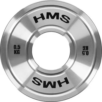 Ocelový olympijský kotouč HMS TOS05 0,5 kg