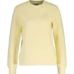 MIKINA GANT REG TONAL SHIELD C-NECK SWEAT VANILLA YELLOW