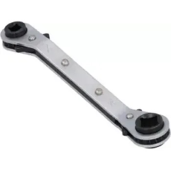 Klíč ENERGY - Ráčnový dvojitý očkový klíč 3/16"-1/4", 5/16"-3/8", 140mm NE00550