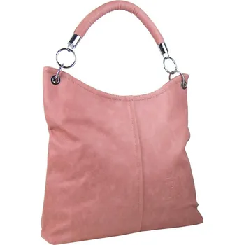 Kabelka Mahel Moderní velká kabelka přes rameno 54-MH růžová
