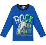 CHLAPECKÉ TRIČKO modré Kugo GC9799