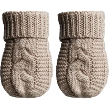 Rukavice Kojenecké rukavičky béžové Deluxe