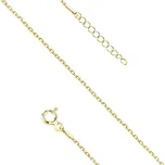 Olivie Stříbrný řetízek na nohu GOLD 7539