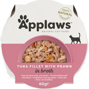 Krmivo pro kočku Kalíšek Applaws Cat Luxury tuňák a krevety 60g-KS
