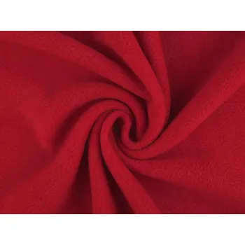 Polar fleece, barva 6 (015) (250 g/m²) červená