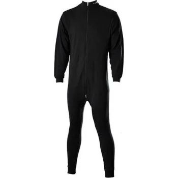 Jednodílné funkční ribano SHERWOOD UNDERWEAR SR XL Černá