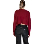 Červená crop mMikina Only