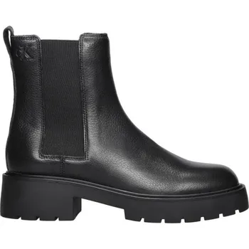 Dámská zimní obuv Dámské kotníkové boty Calvin Klein CHUNKY CHELSEA BOOT LTH 37 Černá