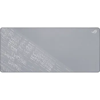 Podložka pod myš Podložka pod klávesnici a myš Asus ROG Scabbard II Arctic Gray XXL - šedá