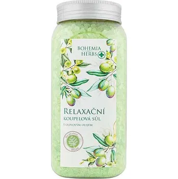 Koupelová sůl Bylinná sůl do koupele s olivovým olejem 900 g