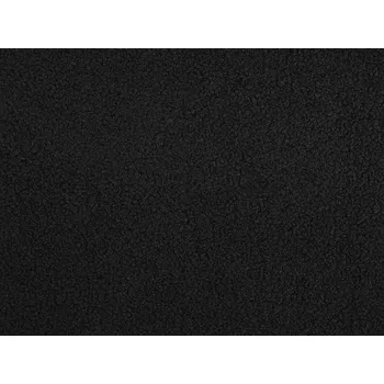 Teddy plyšová látka oděvní / dekorační METRÁŽ - 8 (26) (230 g/m²) černá