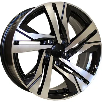 Alu kolo Alu kola Racing Line B5543, 16x7 4x108 ET32, černá + leštění