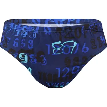 Pánské plavky Trevon blue pánské slipové plavky ST0801 S šedomodrá