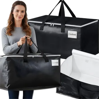 Organizér oblečení Camerazar Taška na oblečení, organizér na ložní prádlo, úložný prostor, prostorný, pohodlný