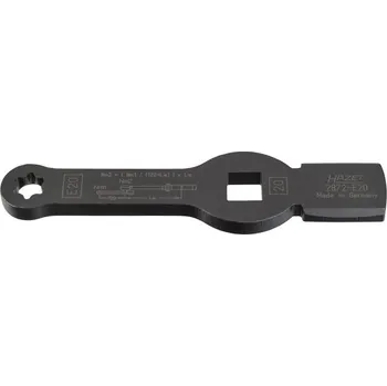 Gola hlavice Očkový klíč k úderu Hazet 2872-E20