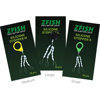 Zfish Zarážky Silicon Stopper - Velikost S