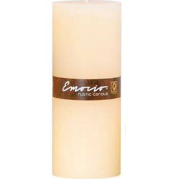 Svíčka Emocio Rustic válec 100x250 sl. kost svíčka 1748 gram