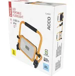 EMOS LED reflektor ACCO nabíjecí přenosný, 20W, žlutý, studená bílá