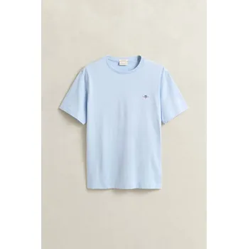 Pánské tričko TRIČKO GANT REG SHIELD SS T-SHIRT FRESH BLUE