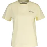 TRIČKO GANT REG GRAPHIC PRINT SS T-SHIRT VANILLA YELLOW