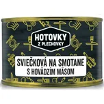 Hotovky z plechovky Svíčková na smetaně…
