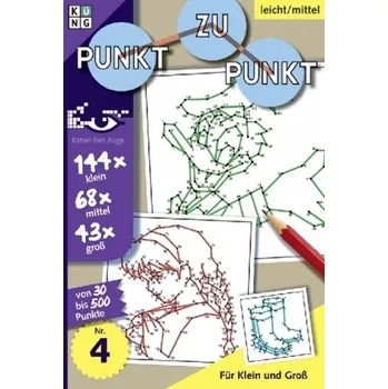 Komiks pro dospělé Rätselbuch Punkt zu Punkt 04 - Conceptis Puzzles
