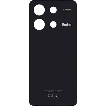 Náhradní kryt pro mobilní telefon Xiaomi Redmi Note 13 4G Kryt Baterie Black