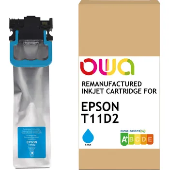 OWA ARMOR ink kompatibilní s Epson C13T11D240, modrá/cyan K21054OW