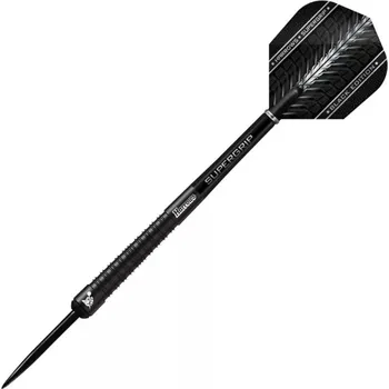 Šipky steel Harrows Supergrip Black Edition 21g, 90% wolfram