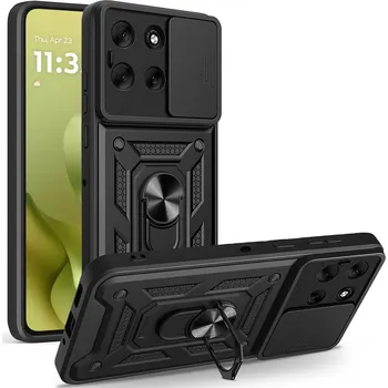 Pouzdro na mobilní telefon Techsuit - CamShield Series - Motorola Moto G86 - černá