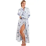 Dámský župan Yuna 2126 0014 Světle šedá jeřábi - Vestis