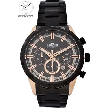 Hodinky Hodinky LUMIR IP-ROSE/BLACK 11158804