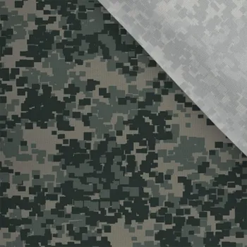 Zbytek - Funkční oboulícní úplet maskáč pixel zelený