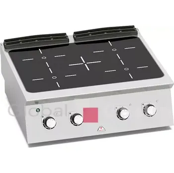 Sporák Sklokeramický sporák Bertos SE7P4B/VTR | Bertos 7097511