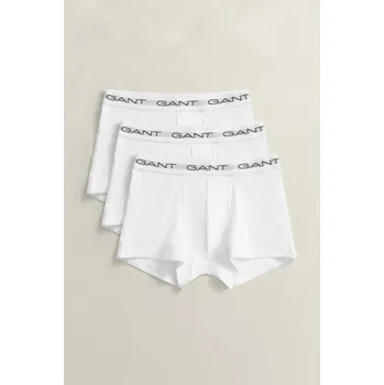 Pánské spodní prádlo SPODNÍ PRÁDLO GANT TRUNK 3-PACK WHITE