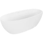 Mexen Torino, volně stojící vana z konglomerátu 175 x 78 cm, bílá matná, 57271557800