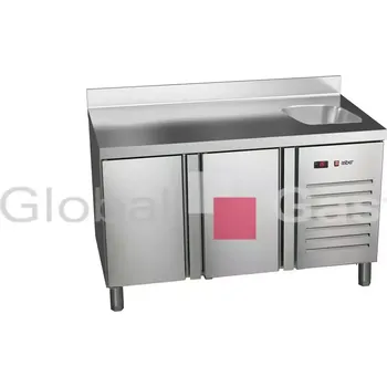 Stůl chladící ETP 7 135 20 HC S dřez nad agregátem | Asber 6176700S