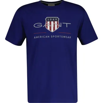 Pánské tričko TRIČKO GANT REG ARCHIVE SHIELD SS T-SHIRT RICH NAVY