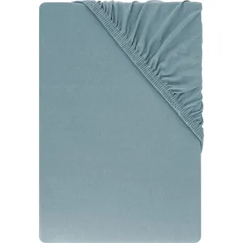 Prostěradlo LIVARNO® Žerzejové napínací prostěradlo, 140–160 x 200 cm (modrá)