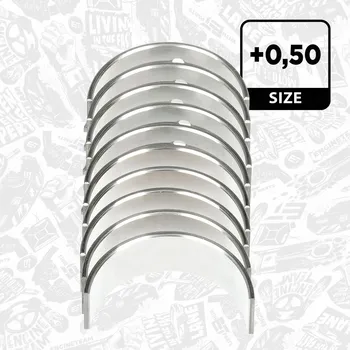 Motor automobilu Hlavní ložiska klikové hřídele-sada ET ENGINETEAM LH006250