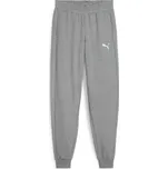 Dětské kalhoty PUMA TEAMGOAL CASUALS PANTS JR 658601-33 MEDIUM GRAY HEATHER/WHITE 176