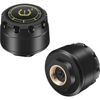 Autoelektronika TPMS Bluetooth 5.0 pro auto a motocykl Sada 2 externí senzory 0–8 bar sledování tlaku a teploty pneumatik