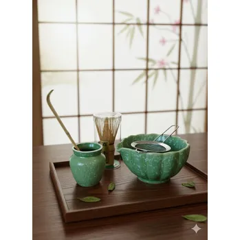 Čajovna Matcha sada zelená