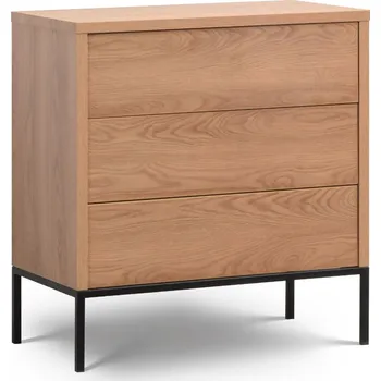 Komoda Komoda Loft Karmel 3S – designový úložný nábytek