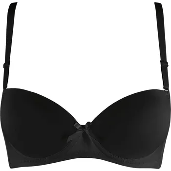 Podprsenka Dorotka podprsenka s vycpávkami 030 70A černá