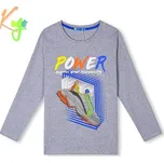 CHLAPECKÉ TRIČKO šedé Kugo HC0721