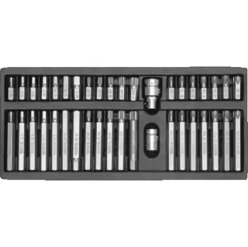 Příslušenství k nářadí YATO Sada bitů Torx Spline Imbus 10mm 40ks