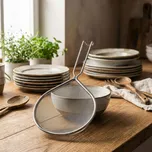 TESCOMA Grand Chef Drop 17,5 x 22 cm - kuchyňské sítko (cedník) z nerezové oceli