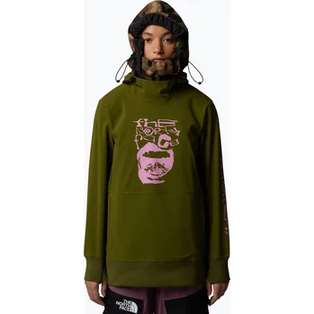 Dámská mikina Dámská mikina The North Face Tekno s kapucí forest olive