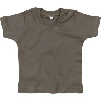 Chlapecké kalhoty Babybugz Tričko BZ02, krátký rukáv, dětské COT710002t2591-camouflage Maskáčová zelená 6-12